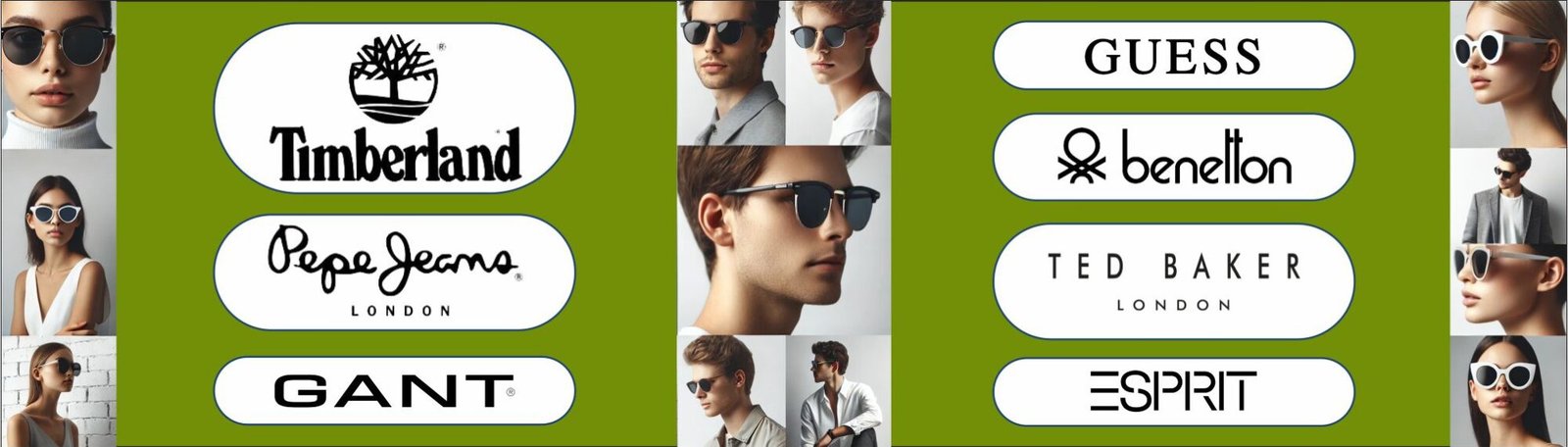 BANNER SUNGLASSES GREEN