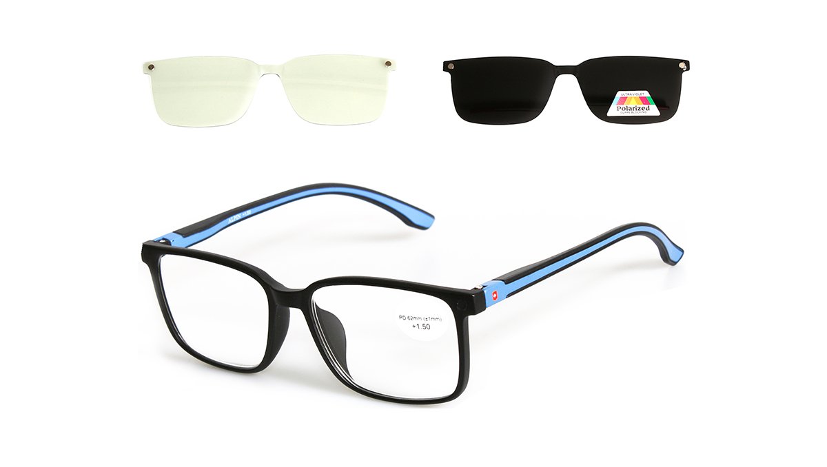 OPTICAL ALPIN 10284 BLUE-1 Γυαλιά Ανάγνωσης Clip-on ALPIN 10284 Μπλέ - Image 1