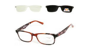 Γυαλιά Ανάγνωσης Clip-on ALPIN 10293 Καφέ