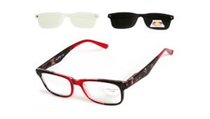 Γυαλιά Ανάγνωσης Clip-on ALPIN 10293 Κόκκινο