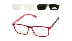 Γυαλιά Ανάγνωσης Clip-on ALPIN 10375 Σκούρο Κόκκινο