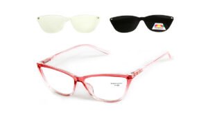 Γυαλιά Ανάγνωσης Clip-on ALPIN 10644  Ρόζ