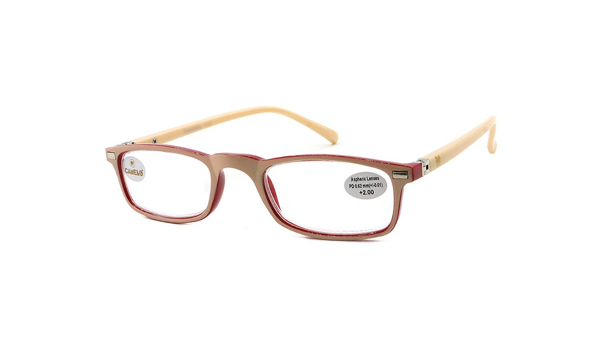 OPTICAL 4703 ALMOND-RED Γυαλιά Πρεσβυωπίας CAMMELLO 4703 Almond - Red - Image 1